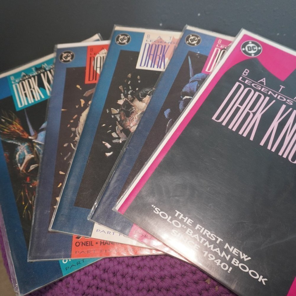 Batman Legends of the Dark Knight : Issues #1-5 (1989 DC ) George Pratt 5 Of 5